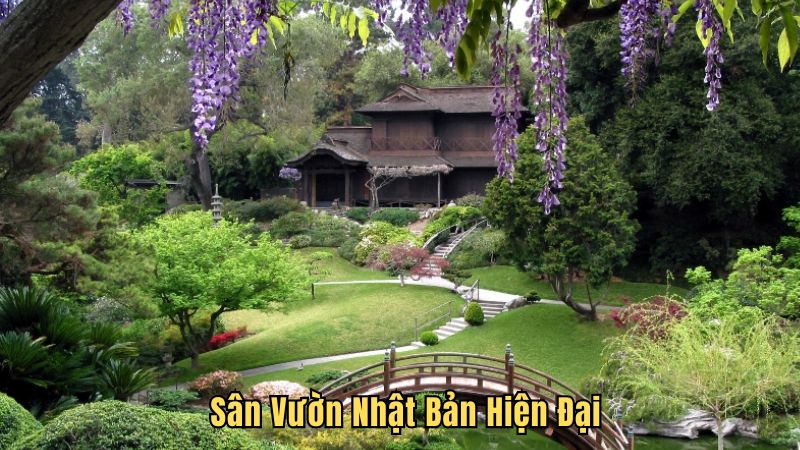 Sân Vườn Nhật Bản Hiện Đại