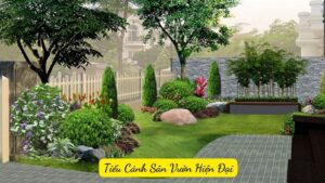 Tiểu Cảnh Sân Vườn Hiện Đại