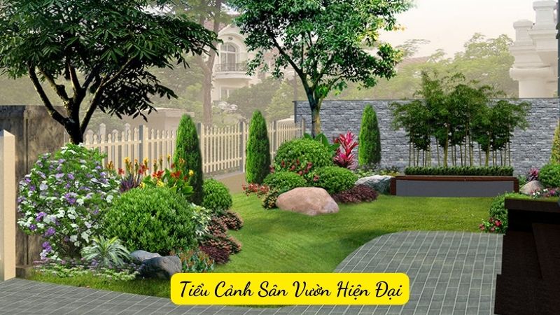 Tiểu Cảnh Sân Vườn Hiện Đại