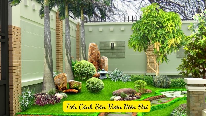 Tiểu Cảnh Sân Vườn Hiện Đại