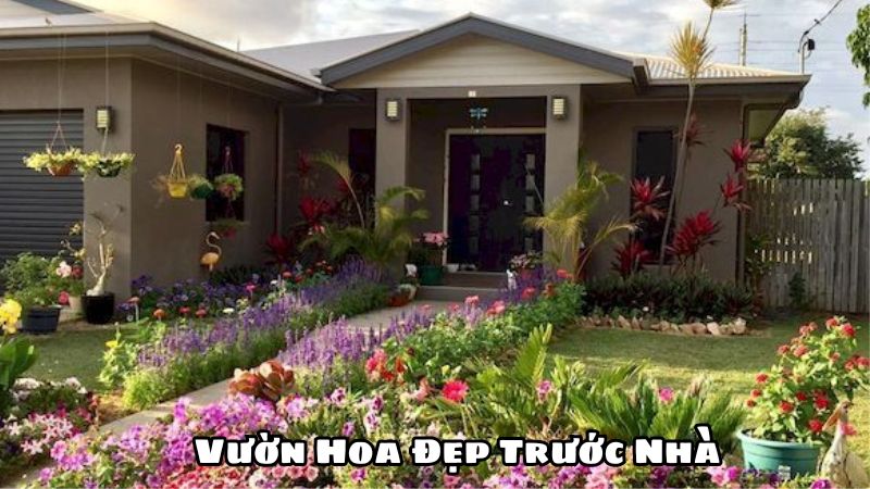 Vườn Hoa Đẹp Trước Nhà