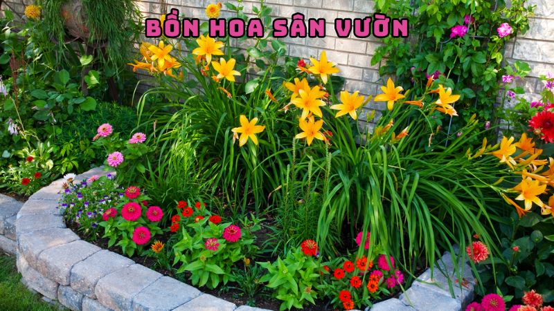 Bồn Hoa Sân Vườn